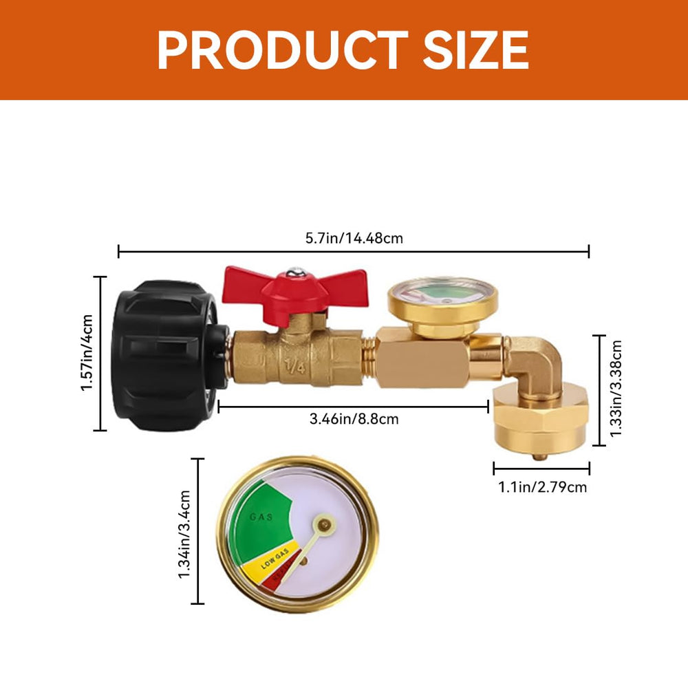 packaging of liucocotos propane refill adapter with accessories