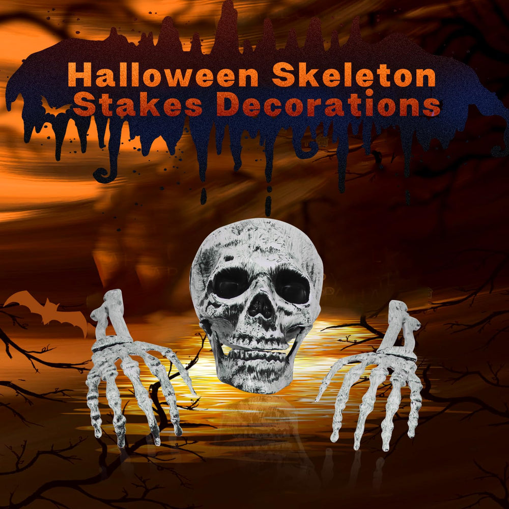 Packaging of LOYIN Halloween skeleton decoration set