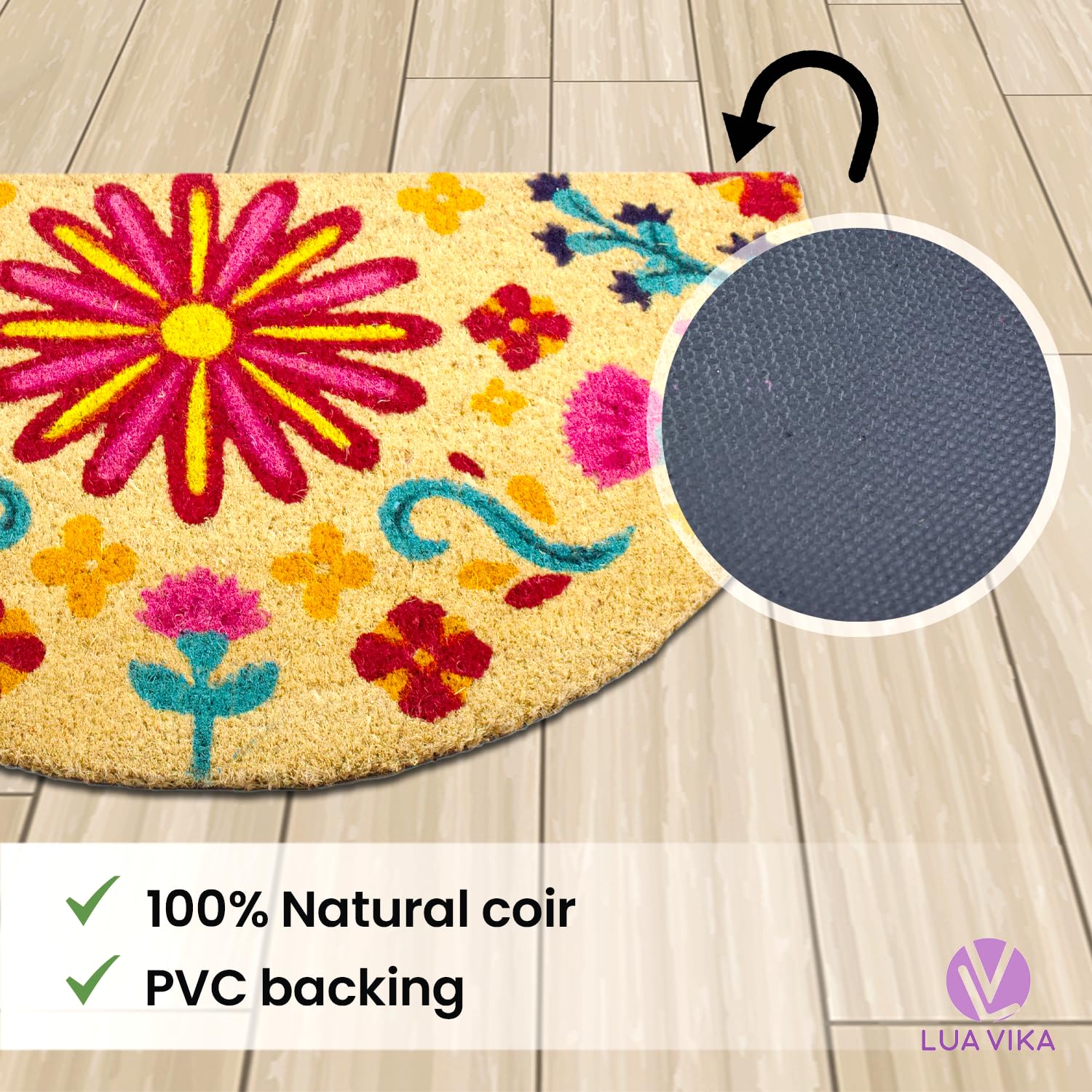 Packaging of LUA VIKA Coir Doormat