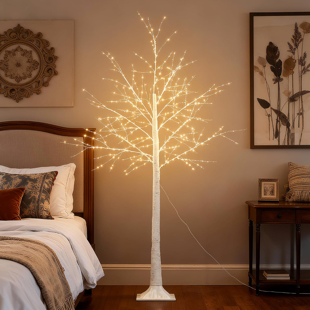 Packaging of MICLIONLED 6FT Firefly Tree with light kit