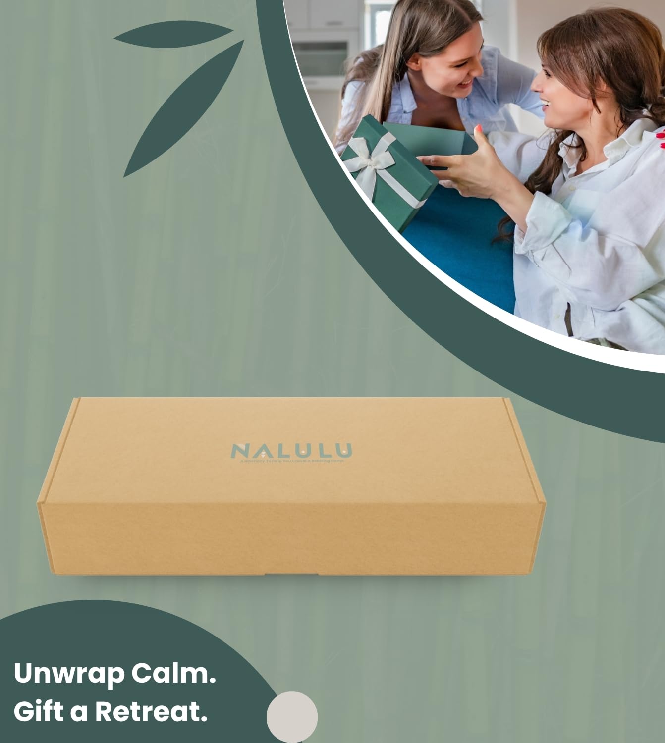 Packaging of Nalulu wind chimes ready for gifting