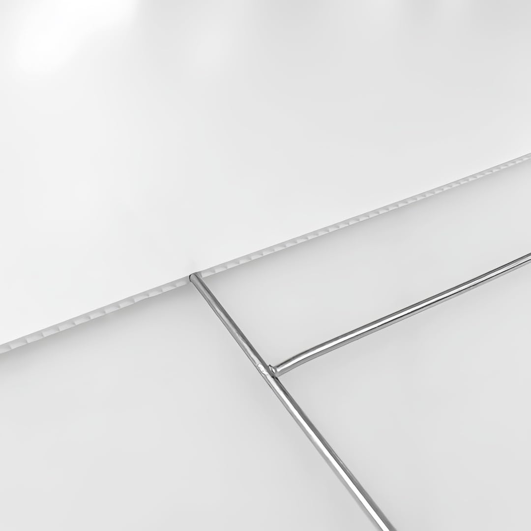 Packaging of Newflager Heavy Duty Metal H Frame Wire Stakes