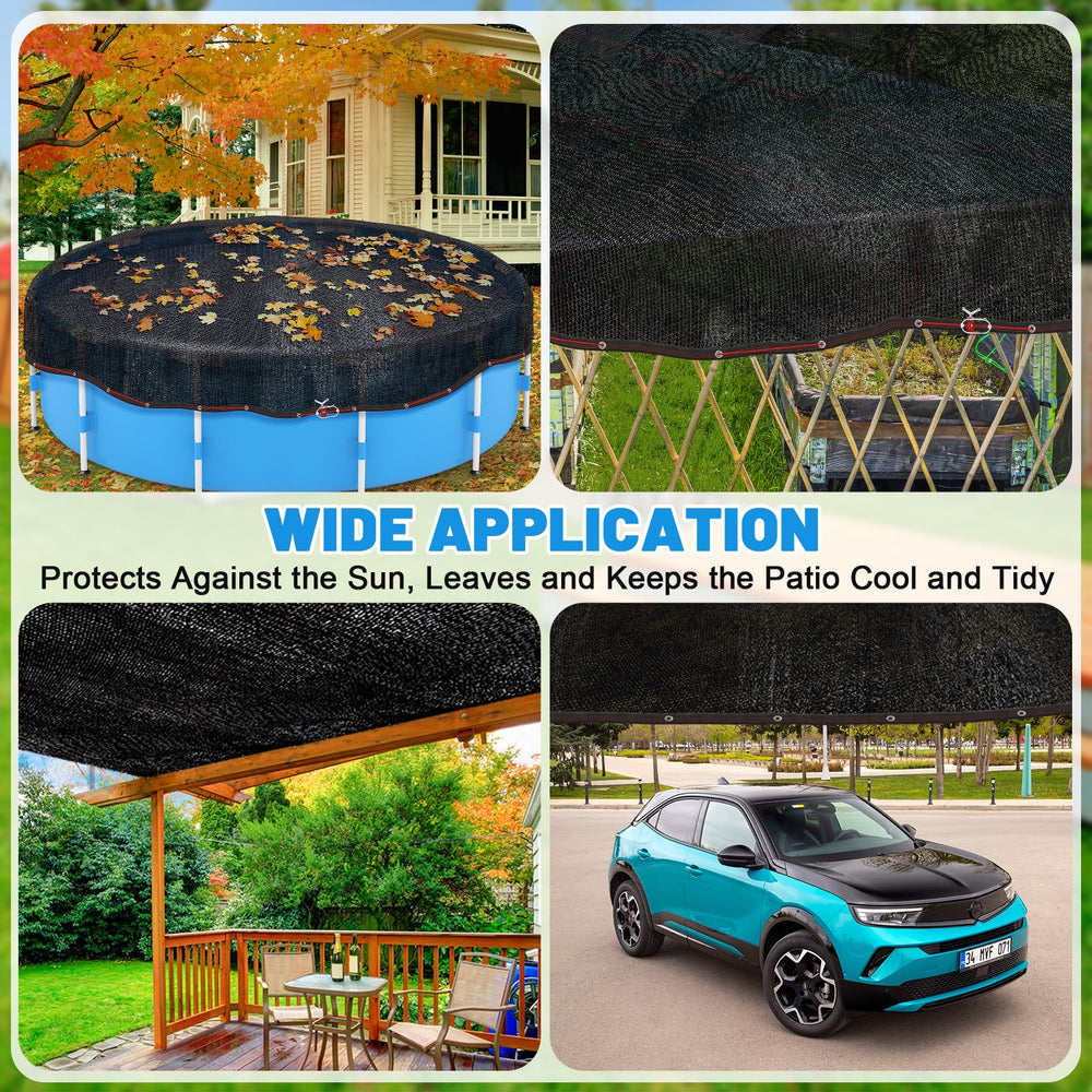 Packaging of Niuyhe 15FT Pool Leaf Net Cover