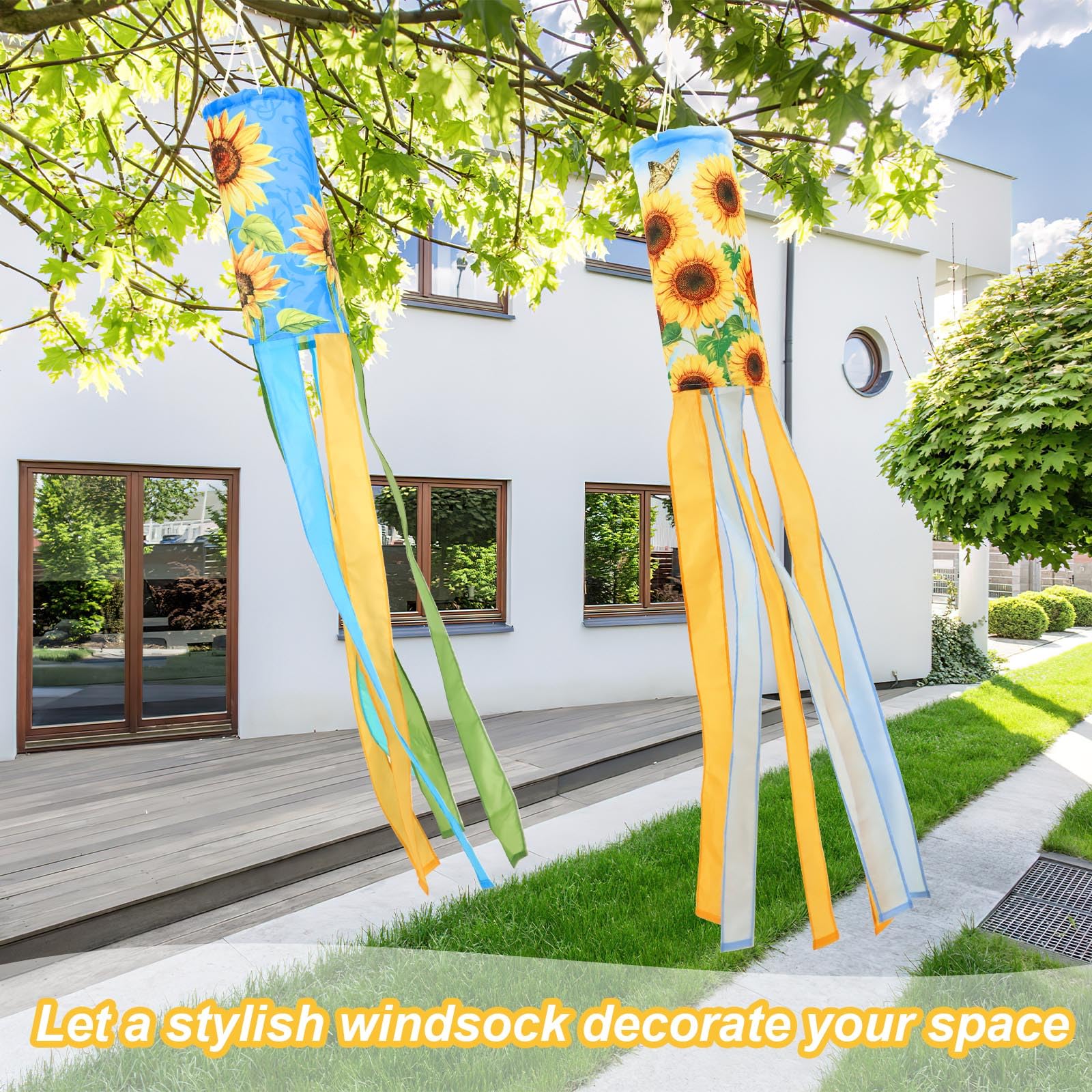 Packaging of NOVWANG Sunflower Windsock