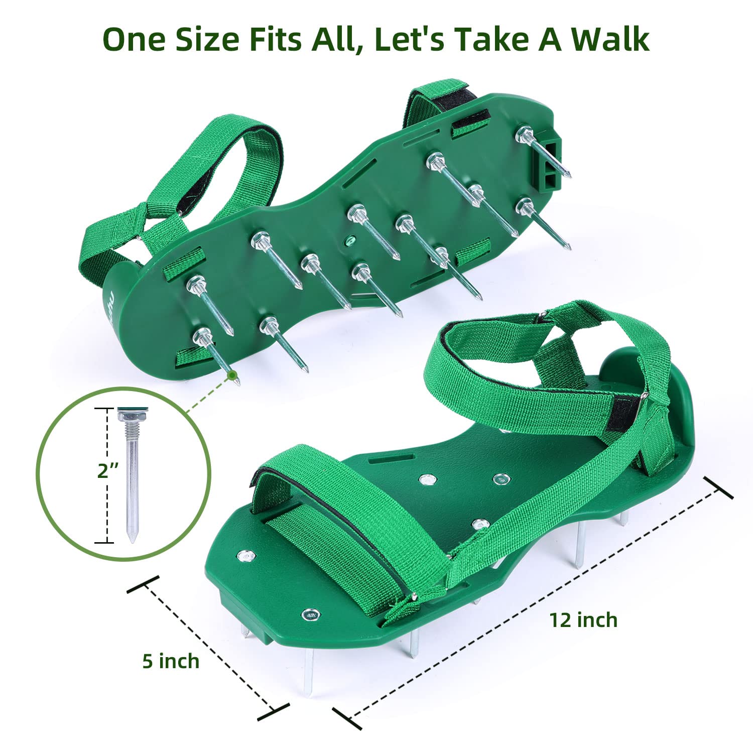 Packaging of Ohuhu Lawn Aerator Shoes