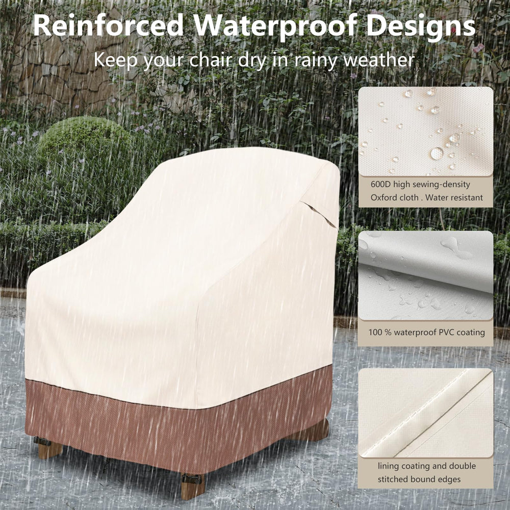 packaging of okcool Patio Adirondack Chair Covers