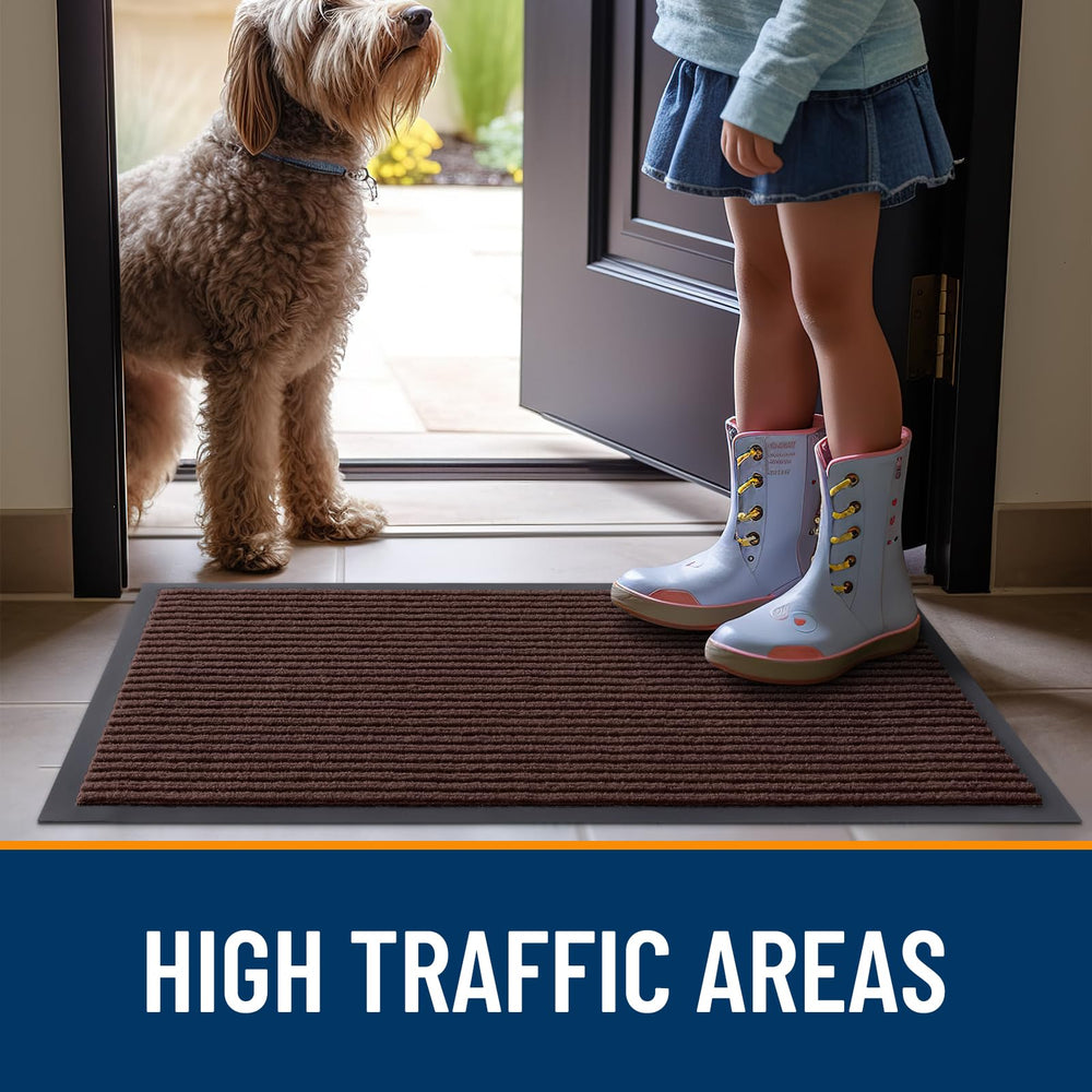 Packaging of OLANLY 2-Pack Front Door Mats