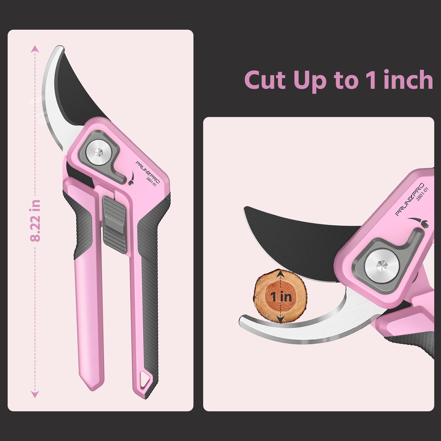 Packaging of PrunePro 8.2-inch pruning shears