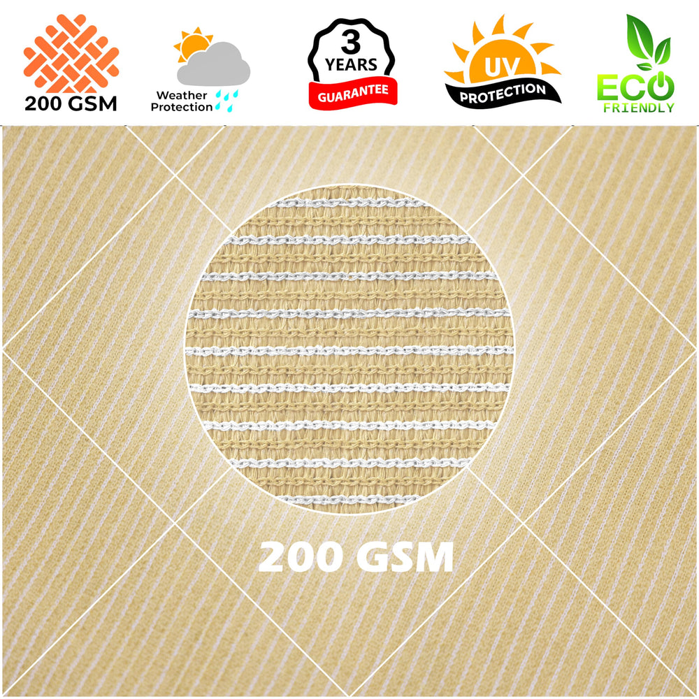 Packaging of Royal Shade Triangle Sun Shade Sail
