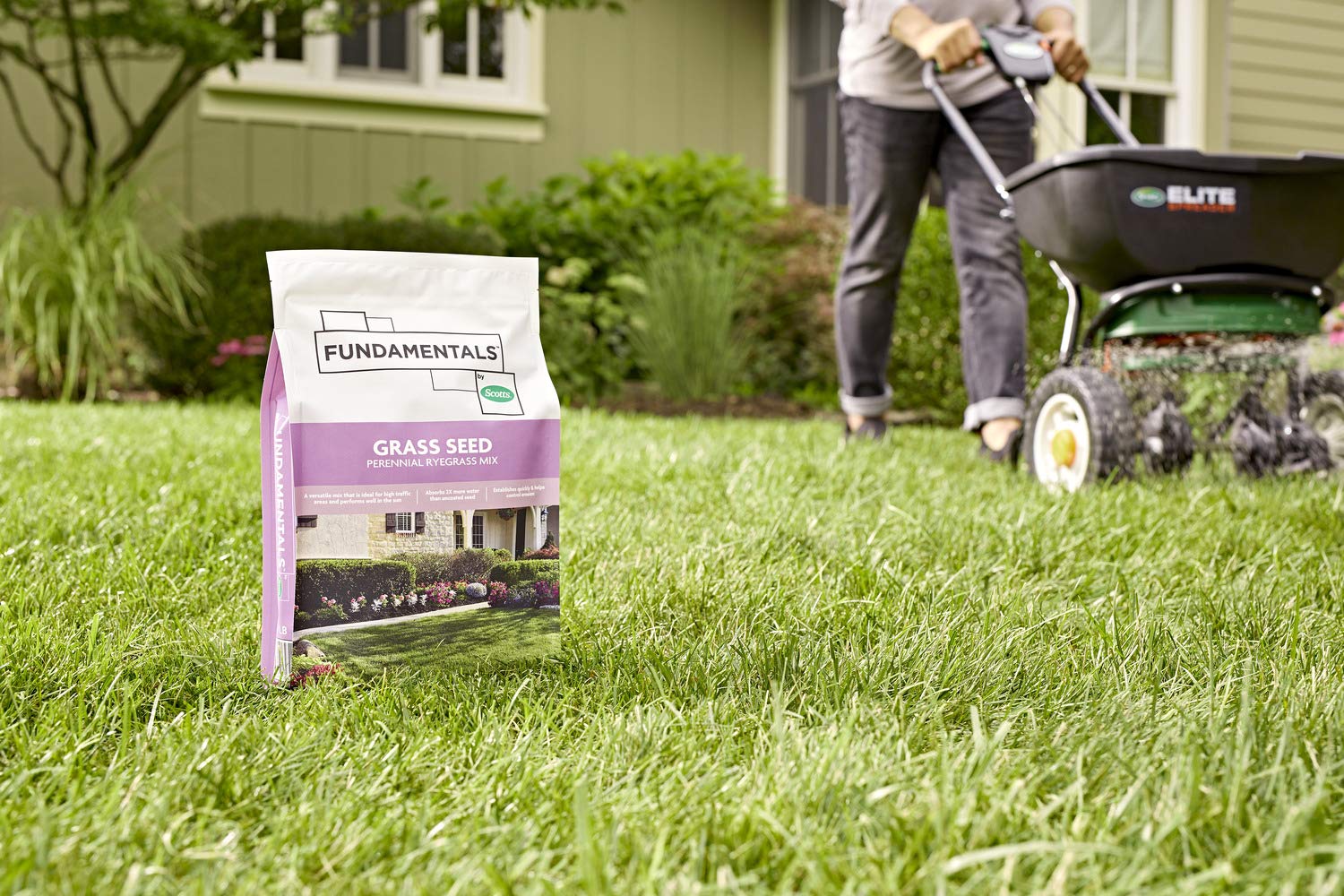 Packaging of Scotts Grass Seed Perennial Ryegrass Mix 3 lbs