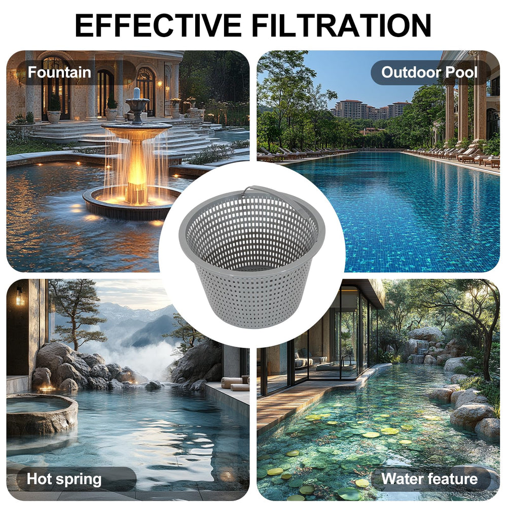 Packaging of Sepetrel Pool Filter Baskets, 2-pack