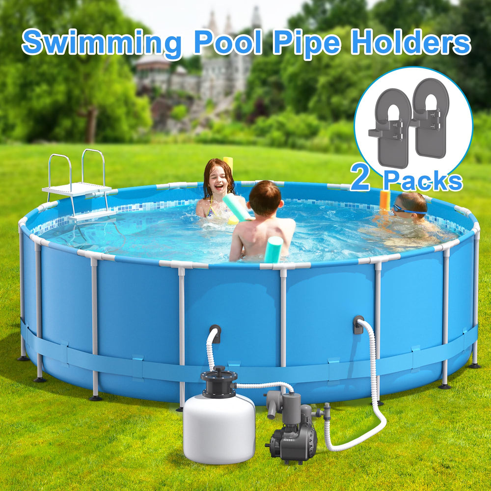Packaging of SHAPON swimming pool hose support holders