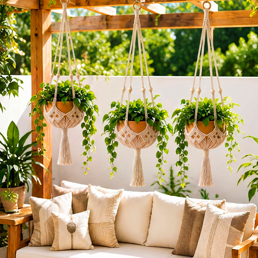 Packaging of Shappy Boho Macrame Plant Hanger
