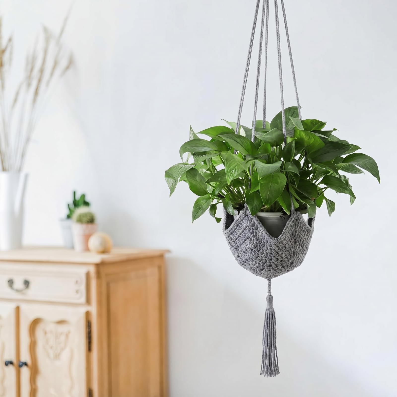 Packaging of Shappy Boho Macrame Plant Hanger