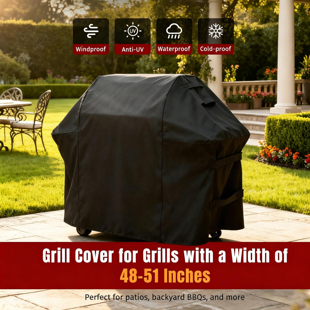 Packaging of SHINESTAR 48inch Grill Cover