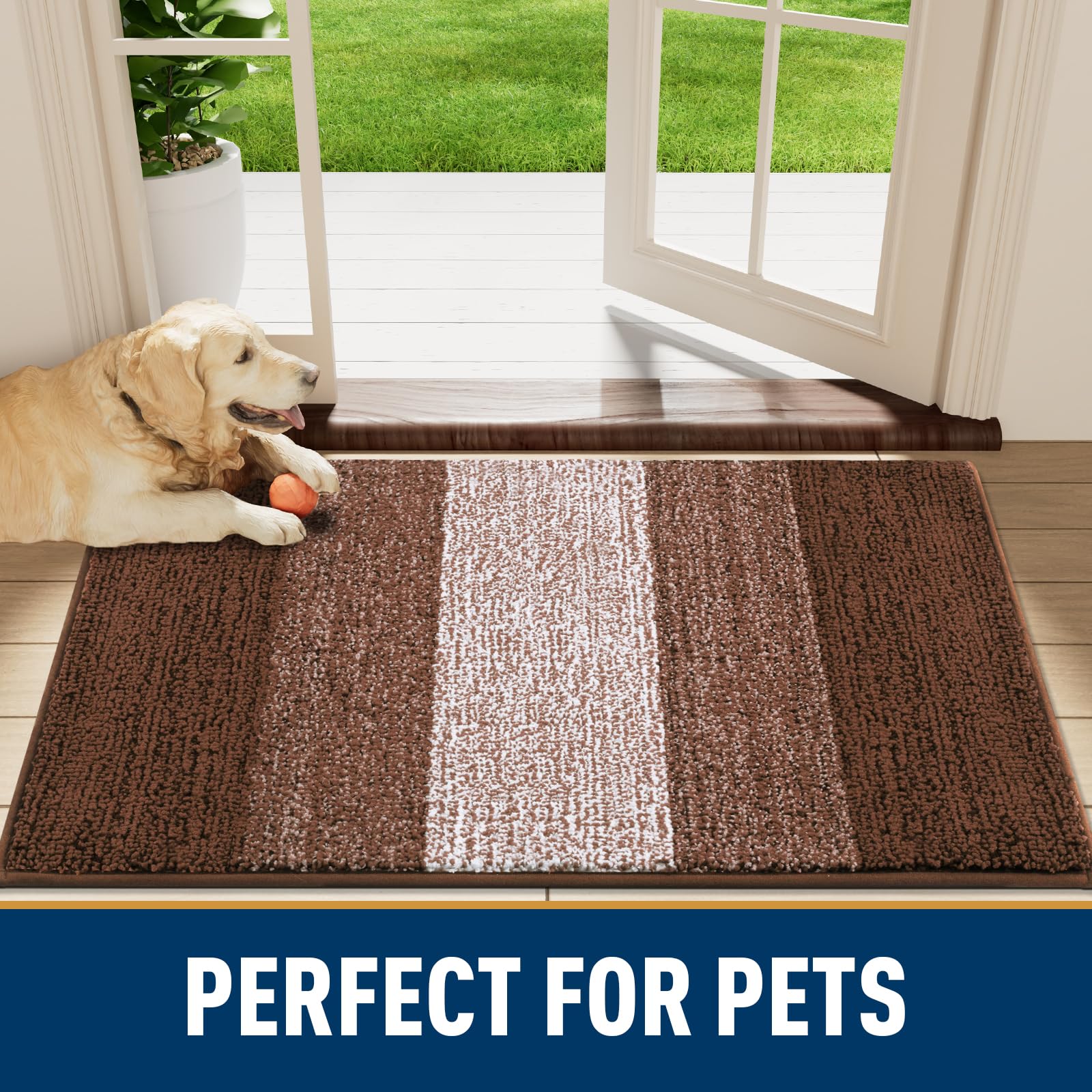 Packaging of Smiry Dog Door Mat