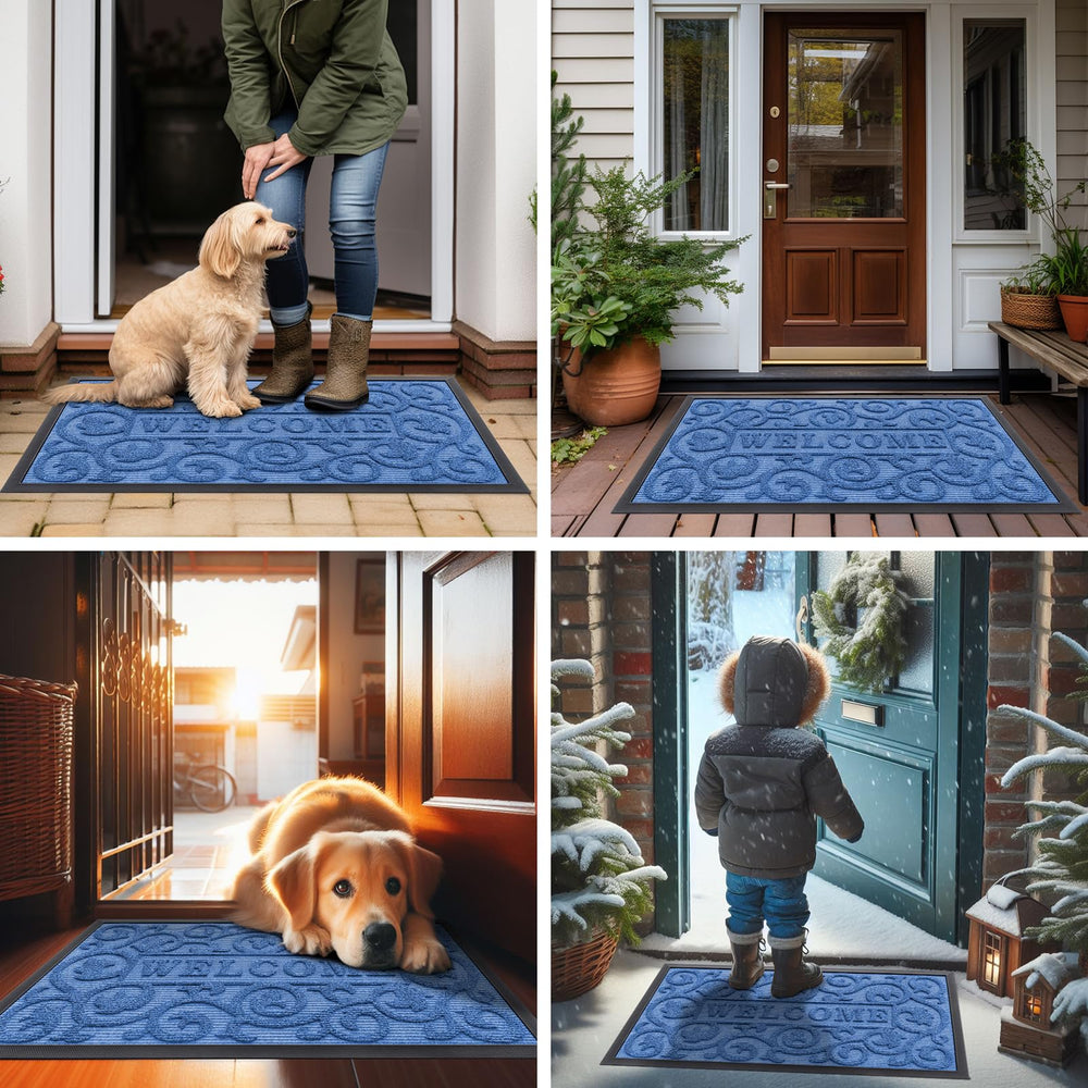 Packaging of Smiry Front Door Mat