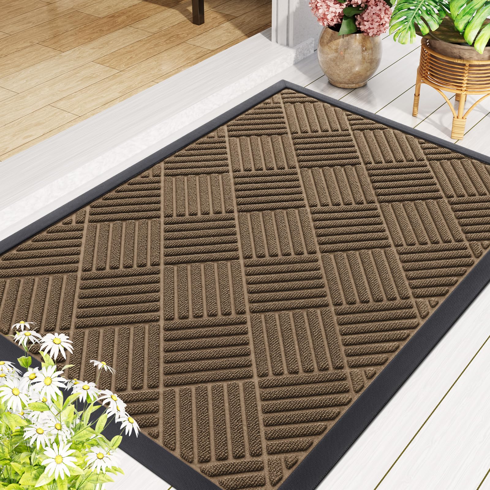 Packaging of Smiry Front Door Mat