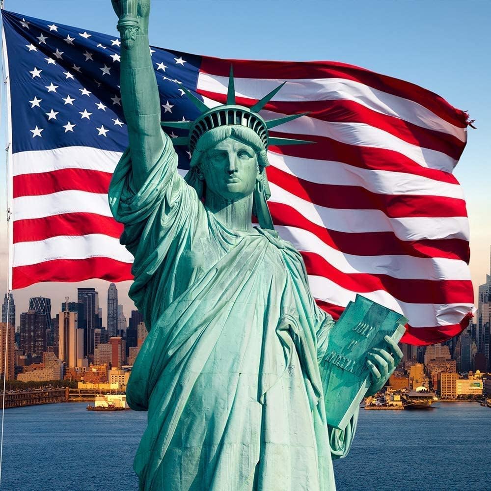Packaging of SolarStar American Flag with details