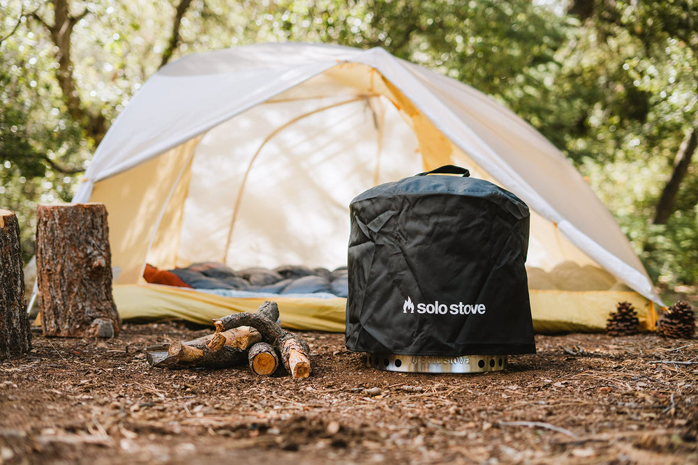 Packaging of Solo Stove Ranger Shelter fire pit cover