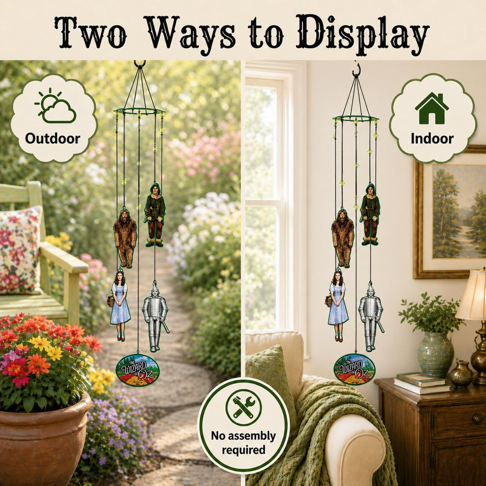 Packaging of Spoontiques Wizard of Oz Wind Chime