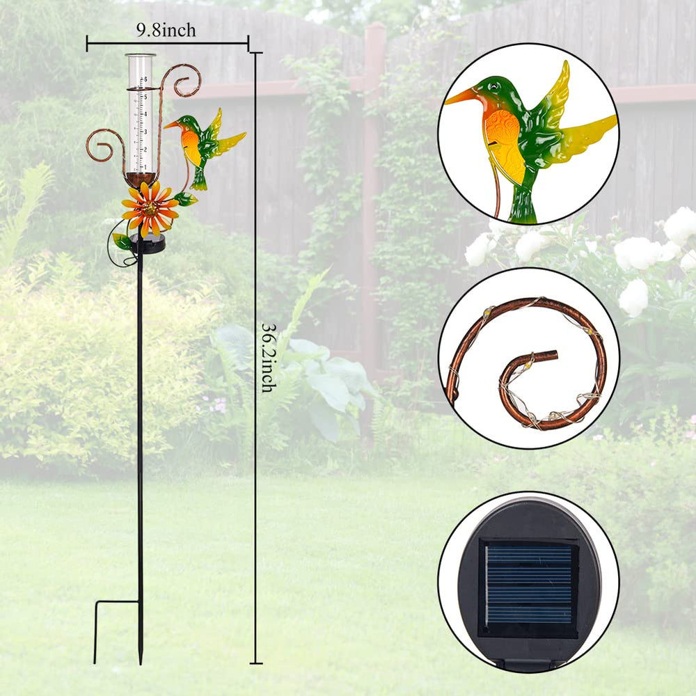 Packaging of Stargarden Hummingbird Rain Gauge