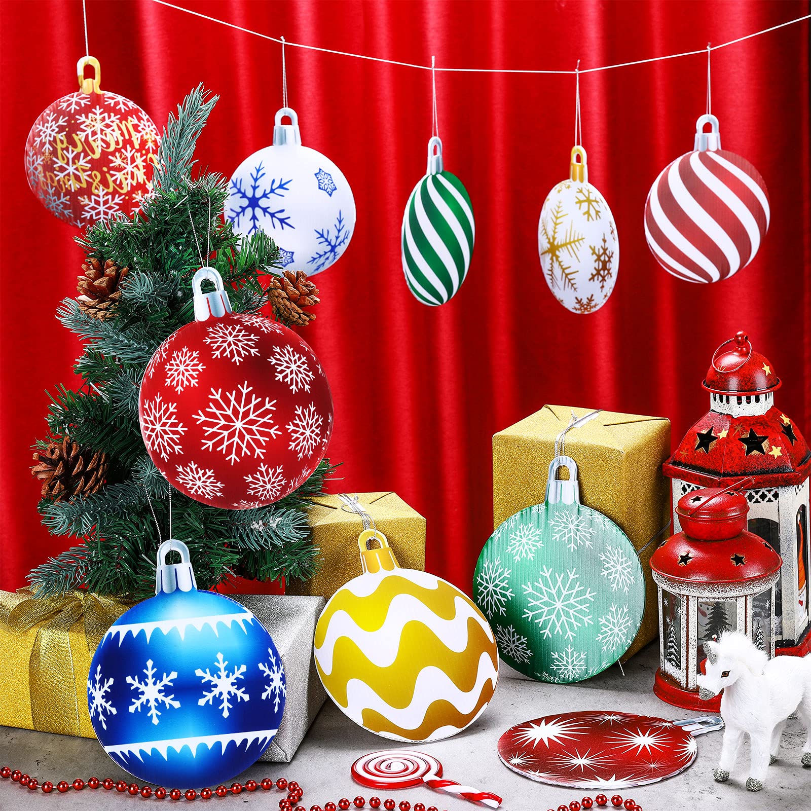 Packaging of Sumind Christmas Hanging Ornaments set