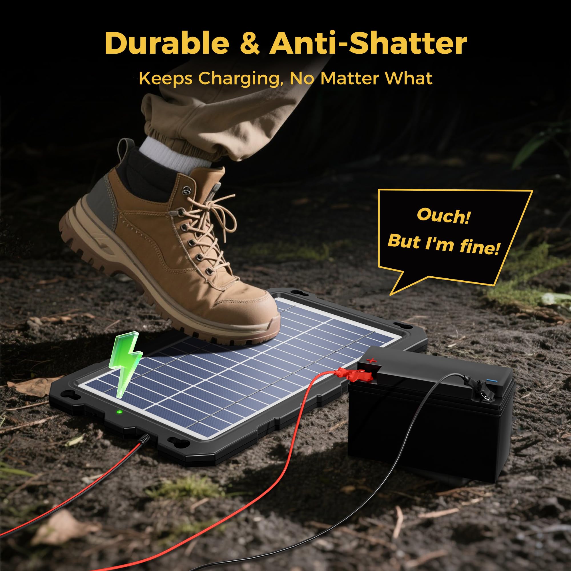 Packaging of SUNAPEX solar car battery charger