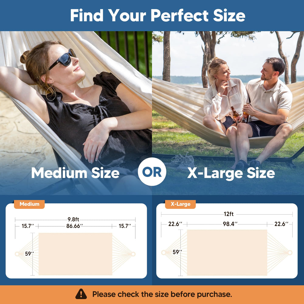 Packaging of SUNCREAT Camping 2 Person Hammock
