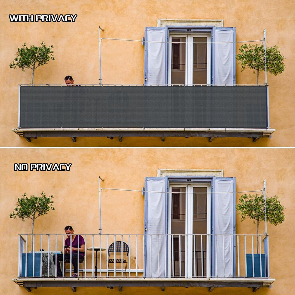 Packaging of SUNLAX 3'x10' privacy screen
