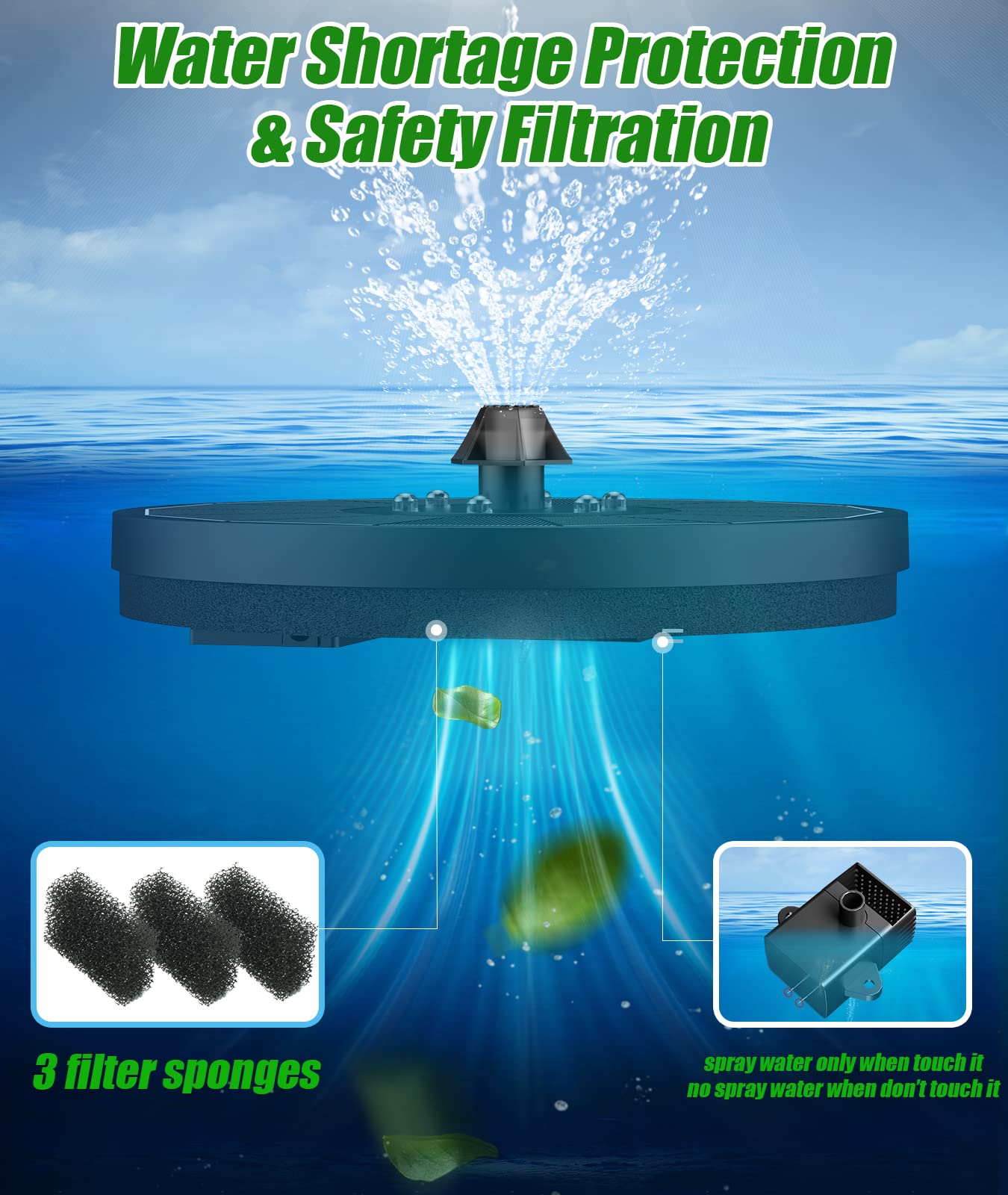 Packaging of SZMP Solar Water Fountain