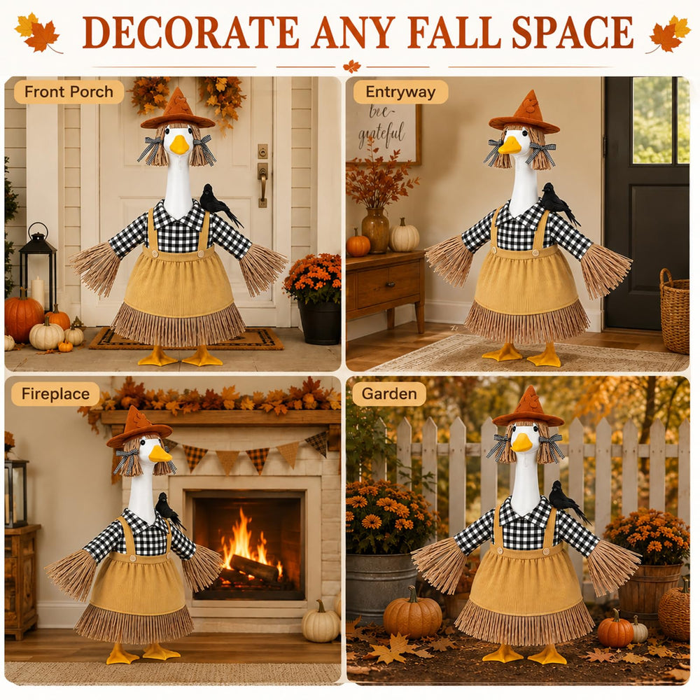 Packaging of the Celltestria scarecrow goose outfit set