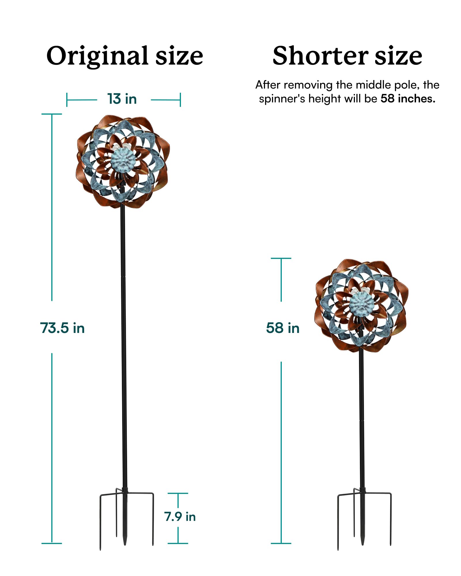 Packaging of the Cyan Oasis Solar Wind Spinner