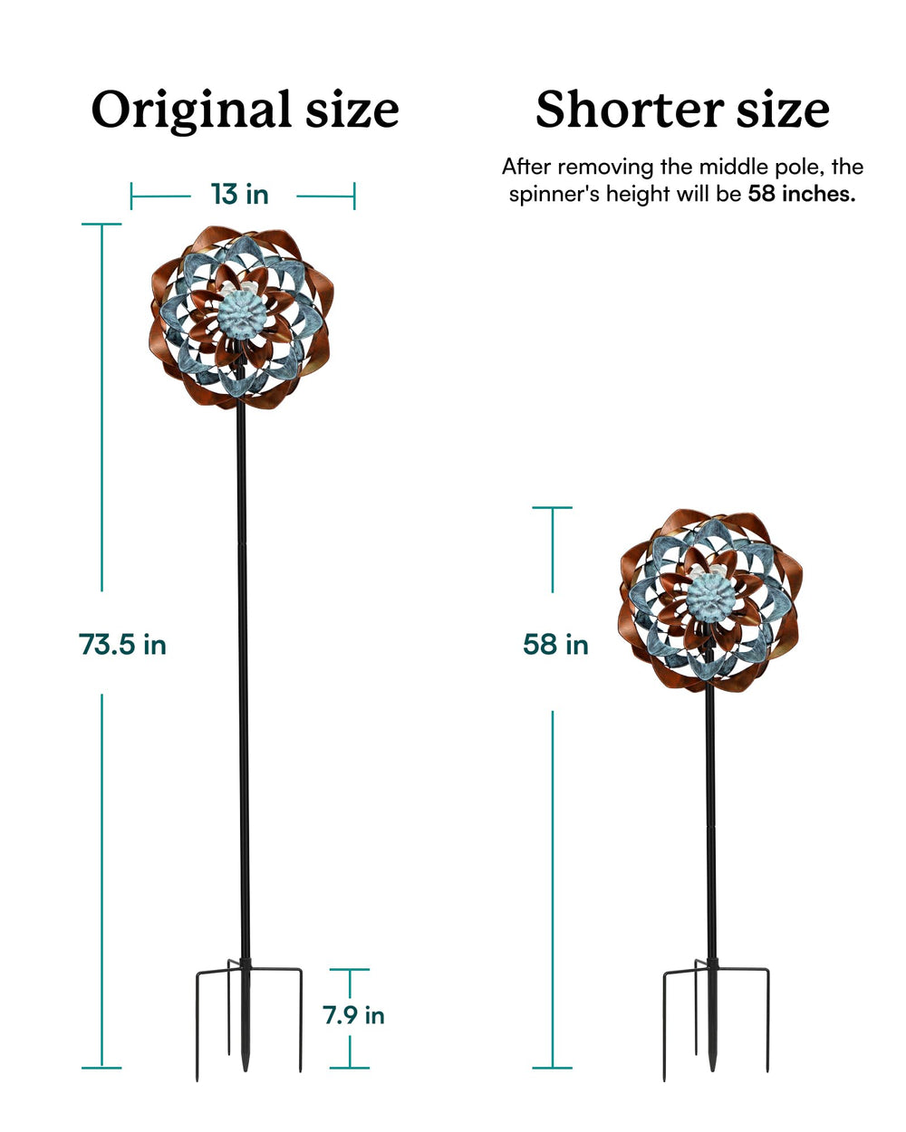 Packaging of the Cyan Oasis Solar Wind Spinner