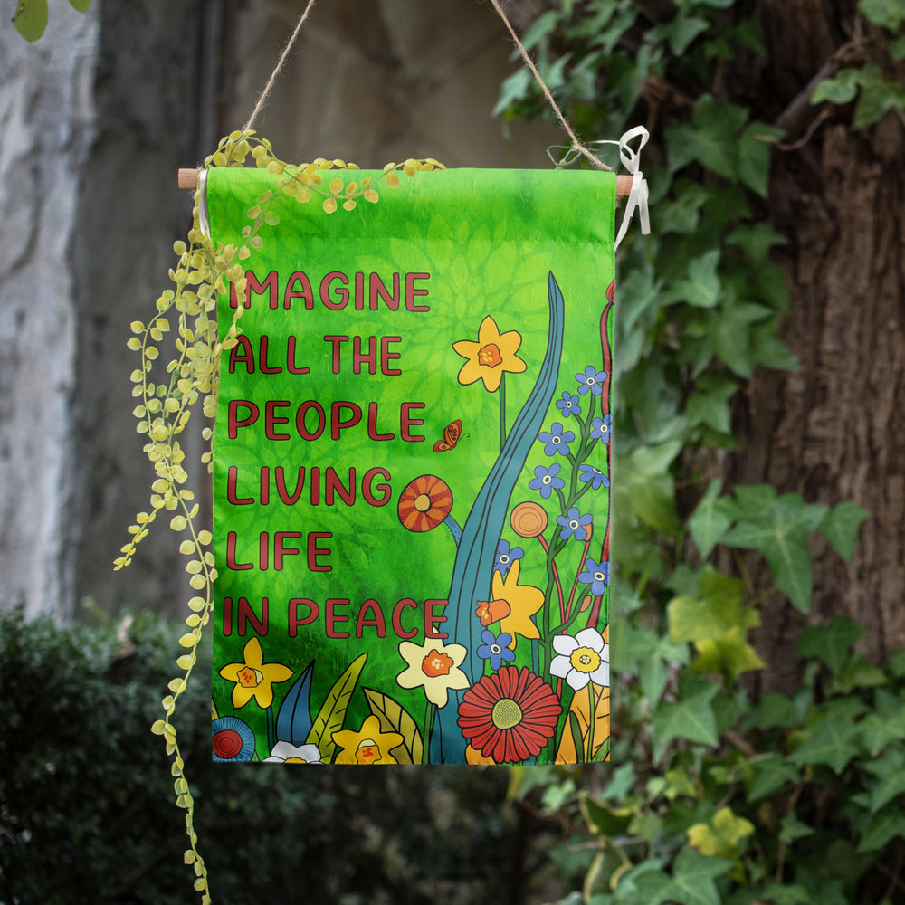 Packaging of the DZGlobal garden flag