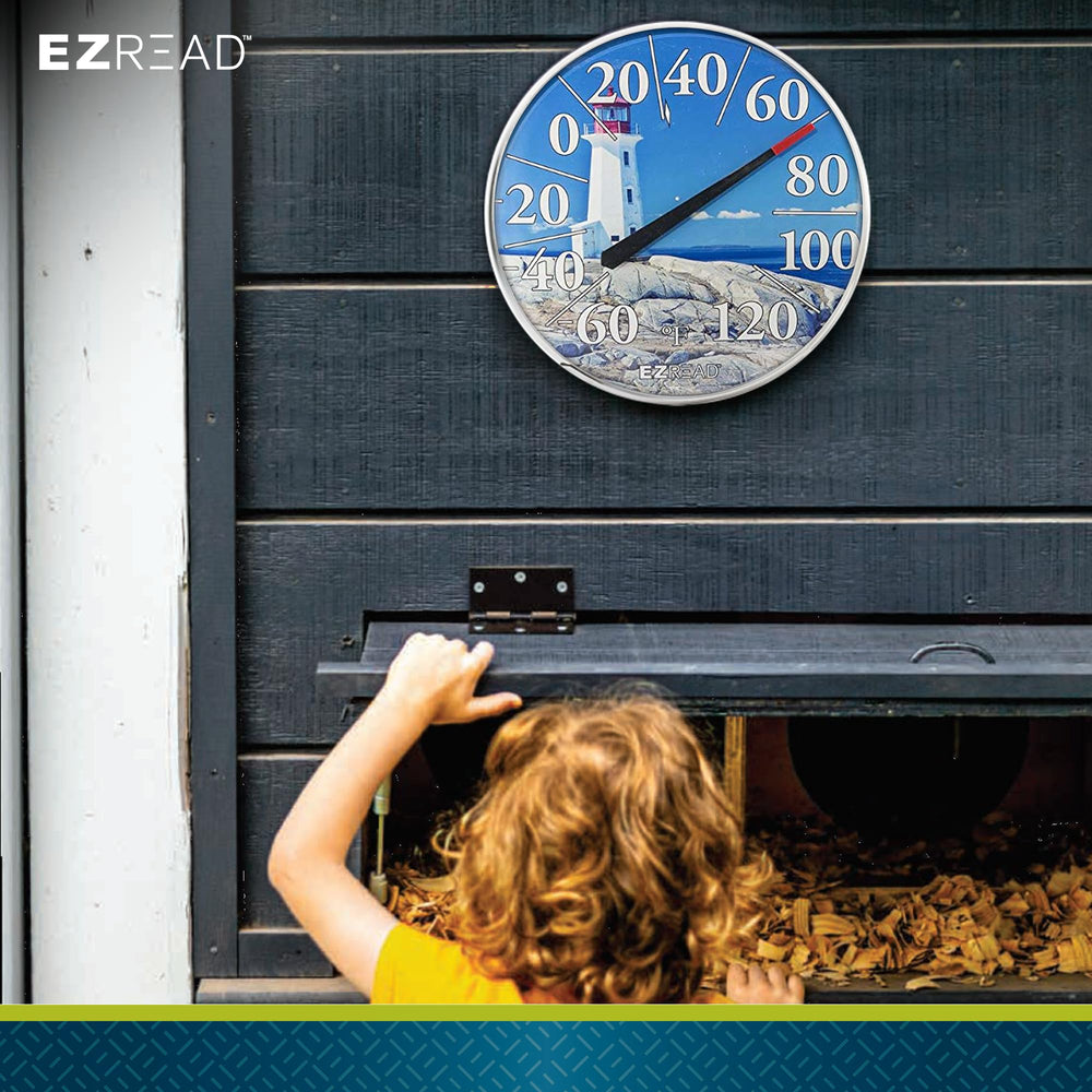Packaging of the Headwind EZREAD Hanging Dial Thermometer