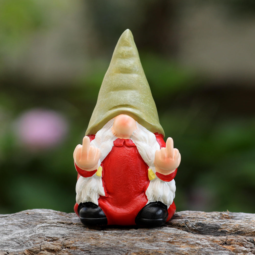 Packaging of the Middle Finger Female Gnome