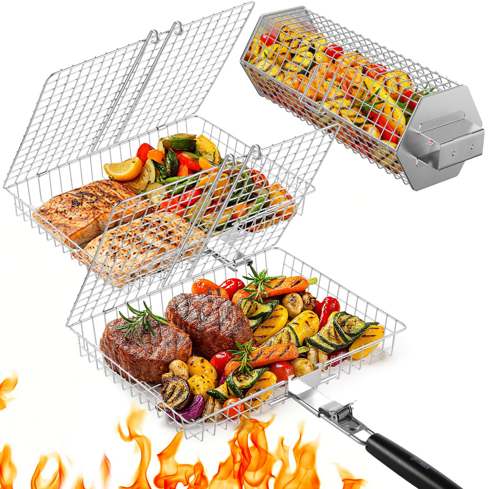 Packaging of the PitInnov grill baskets set