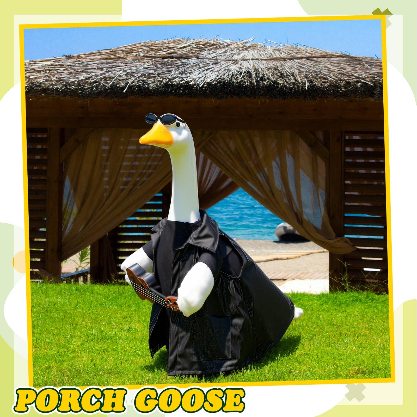 Packaging of the Suzile Porch Goose Costume Set