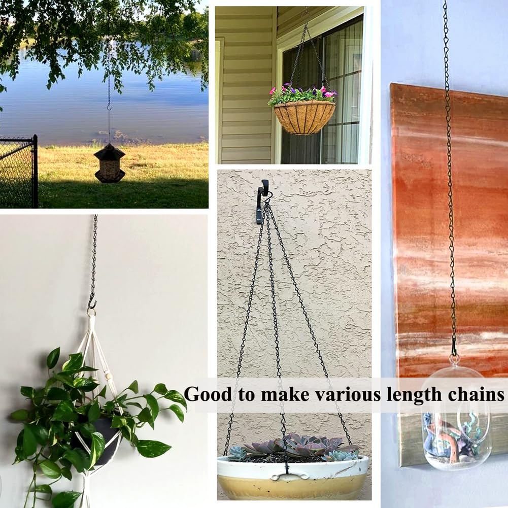 Packaging of the YINGFENG hanging chains and hooks set