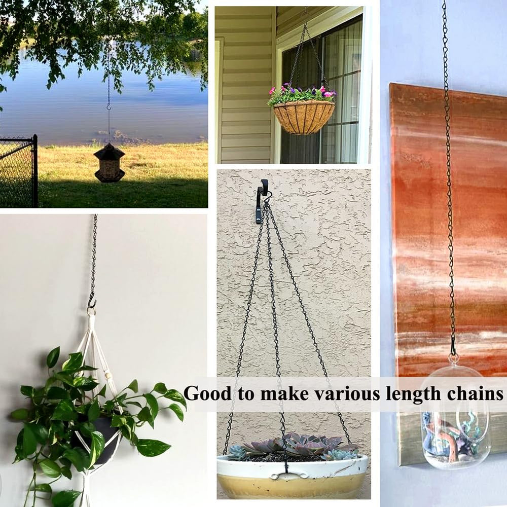Packaging of the YINGFENG hanging chains and hooks set