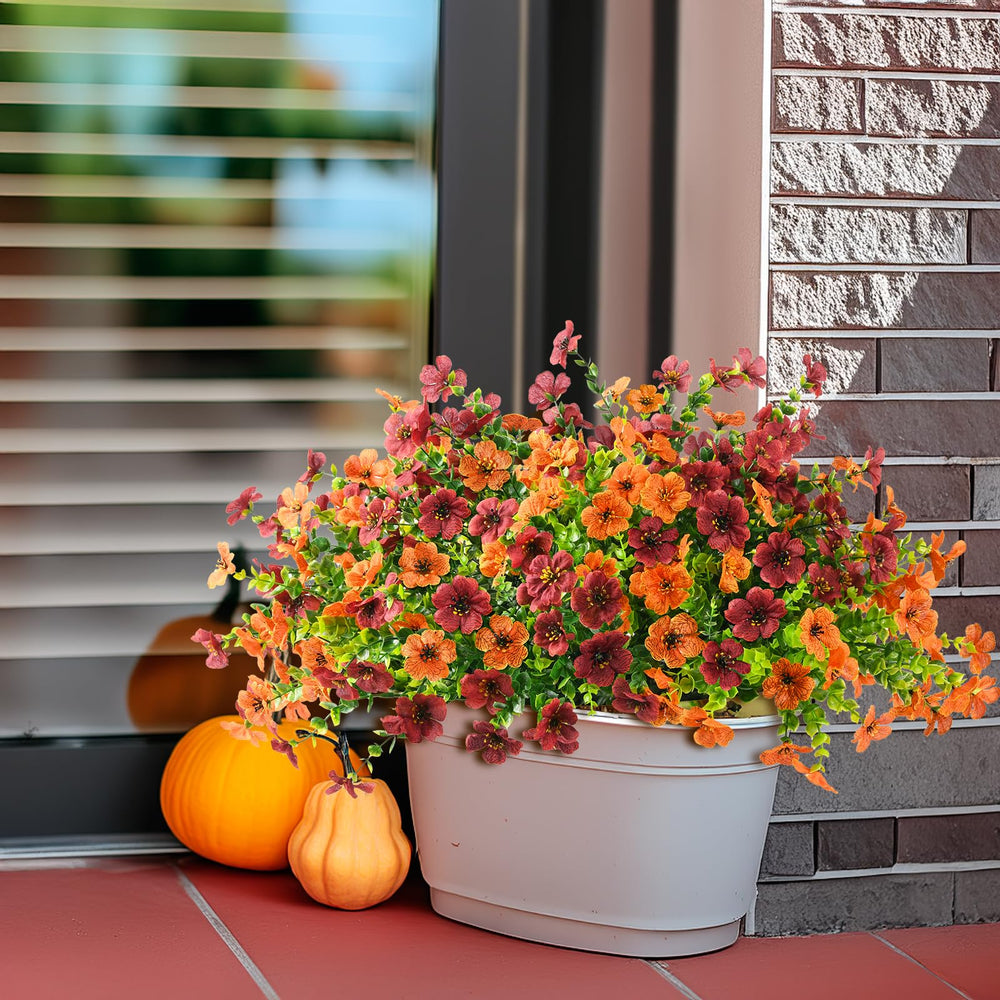 Packaging of the ZFProcess Artificial Fall Hanging Flowers Basket