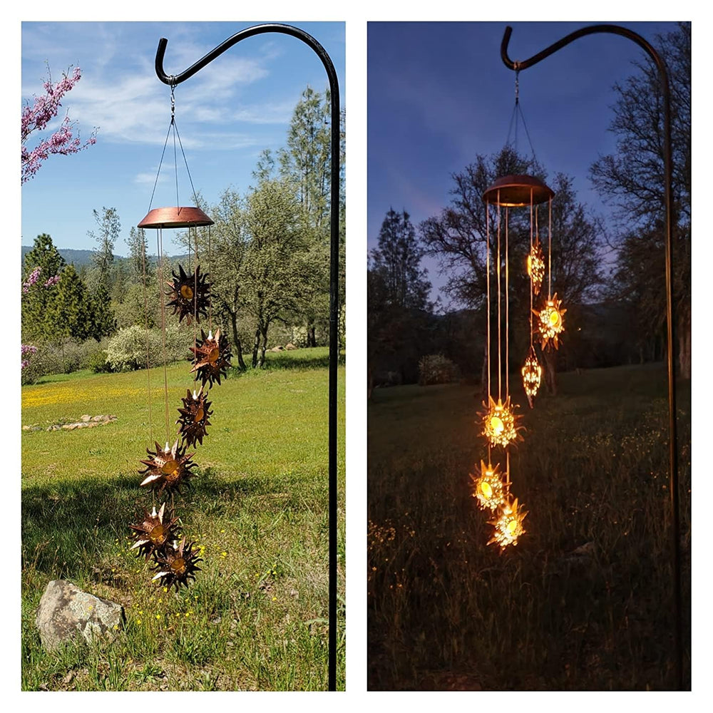 Packaging of Tryme Solar Wind Chimes