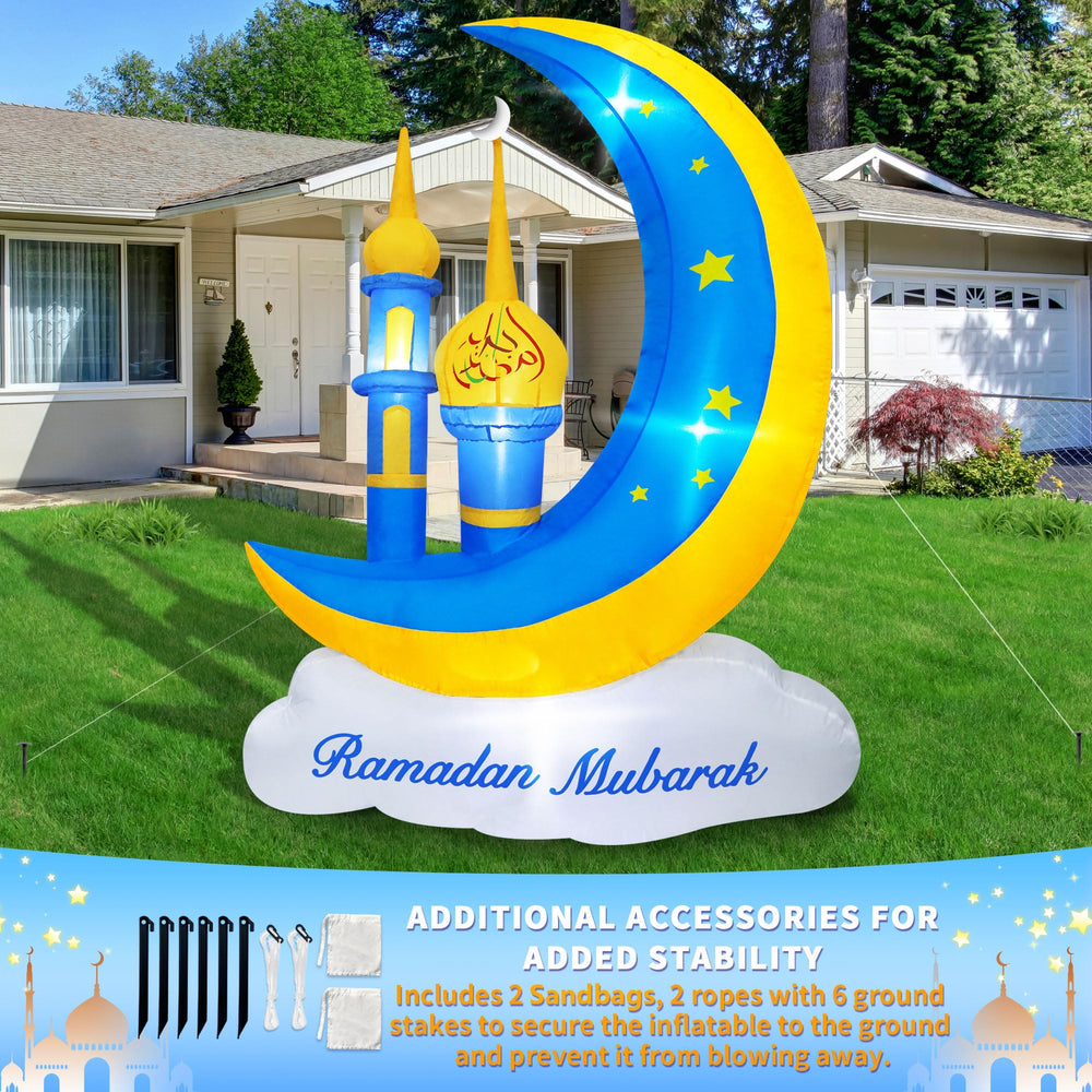 Packaging of TwoBees 5FT inflatable Ramadan decoration