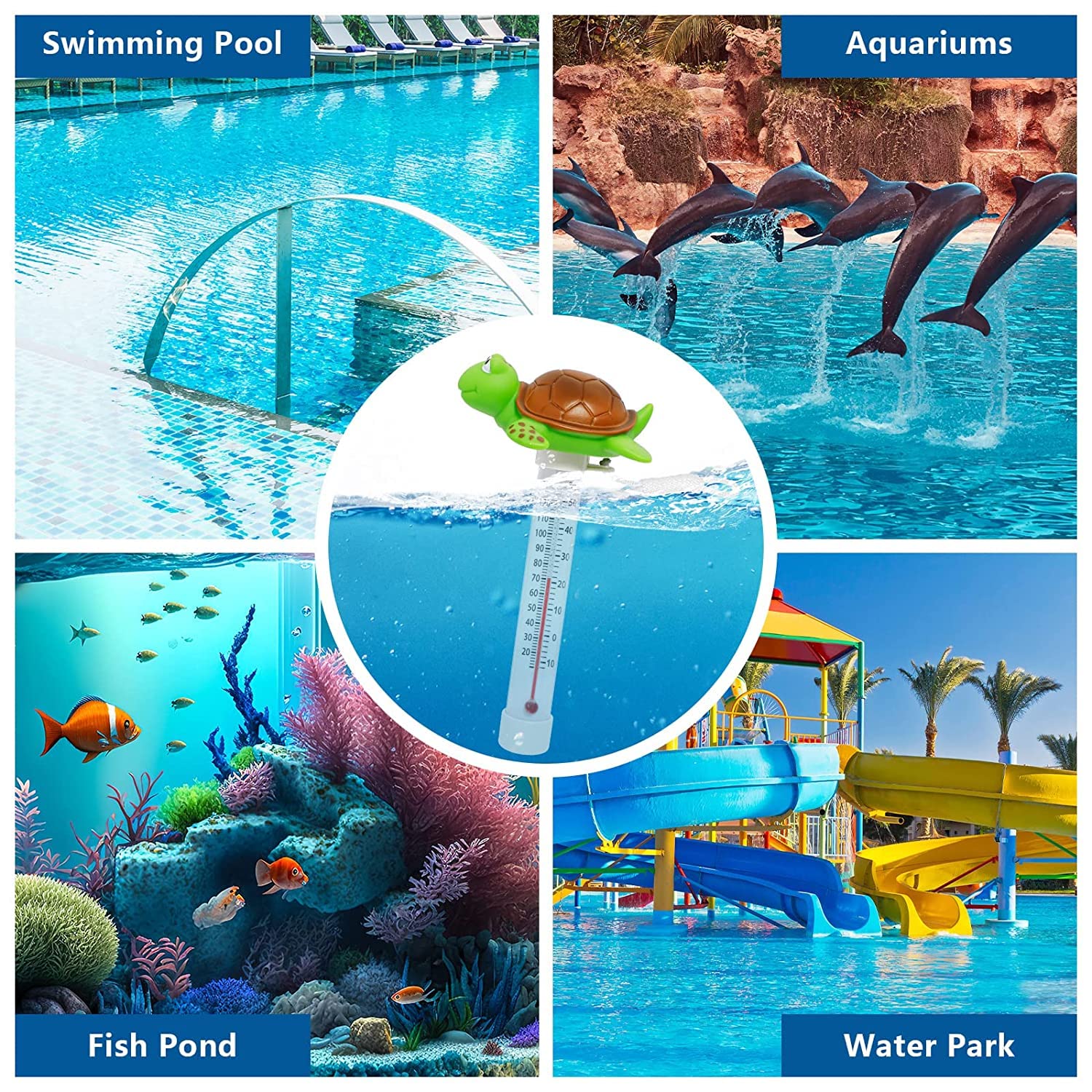 Packaging of Unipool Floating Pool Thermometer