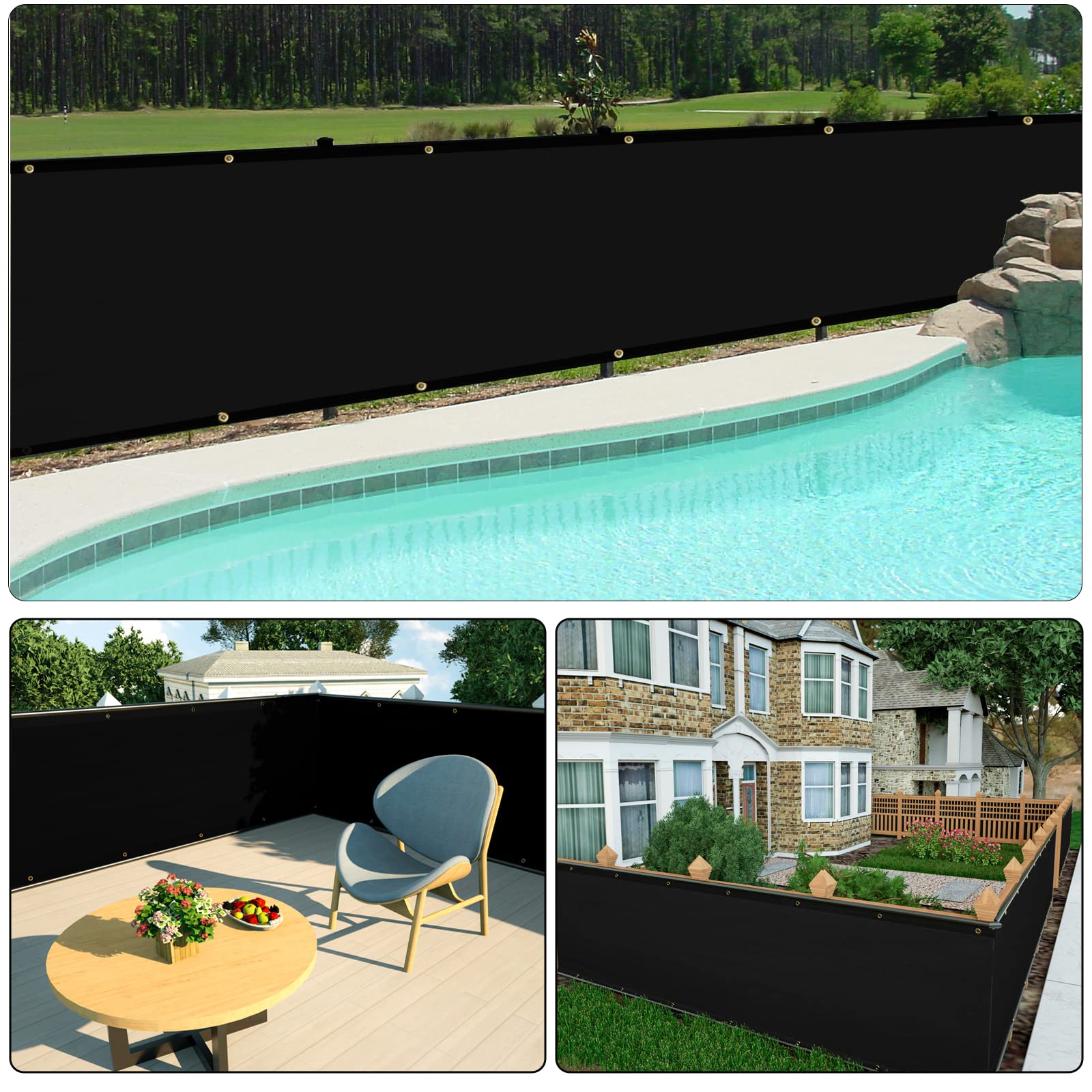 Packaging of UPGRADE Balcony Privacy Screen with ties