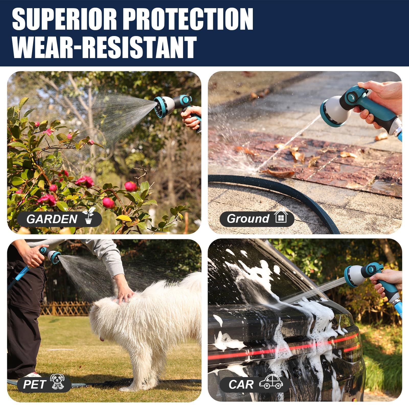 Packaging of VERDOW 50 Ft garden hose