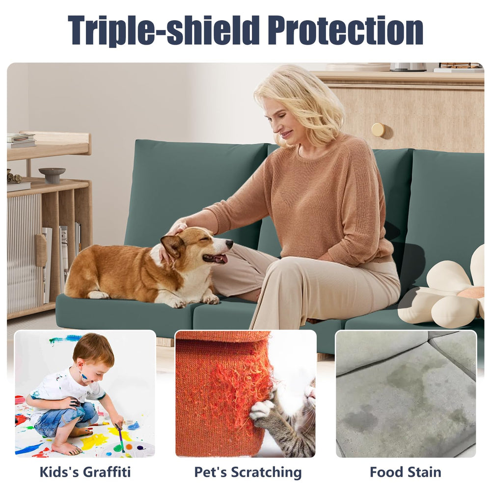 Packaging of Vorshape 8Pcs outdoor cushion covers