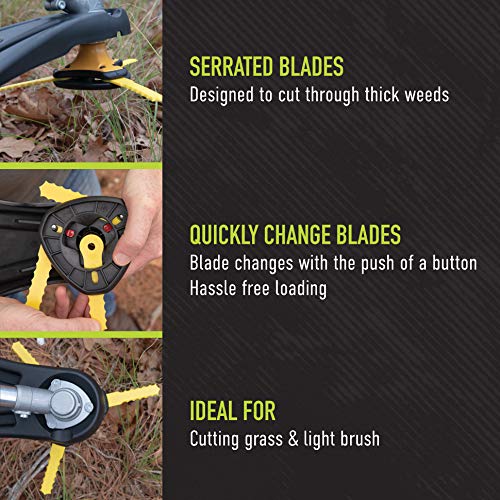 Packaging of WEED WARRIOR Push-N-Load trimmer head