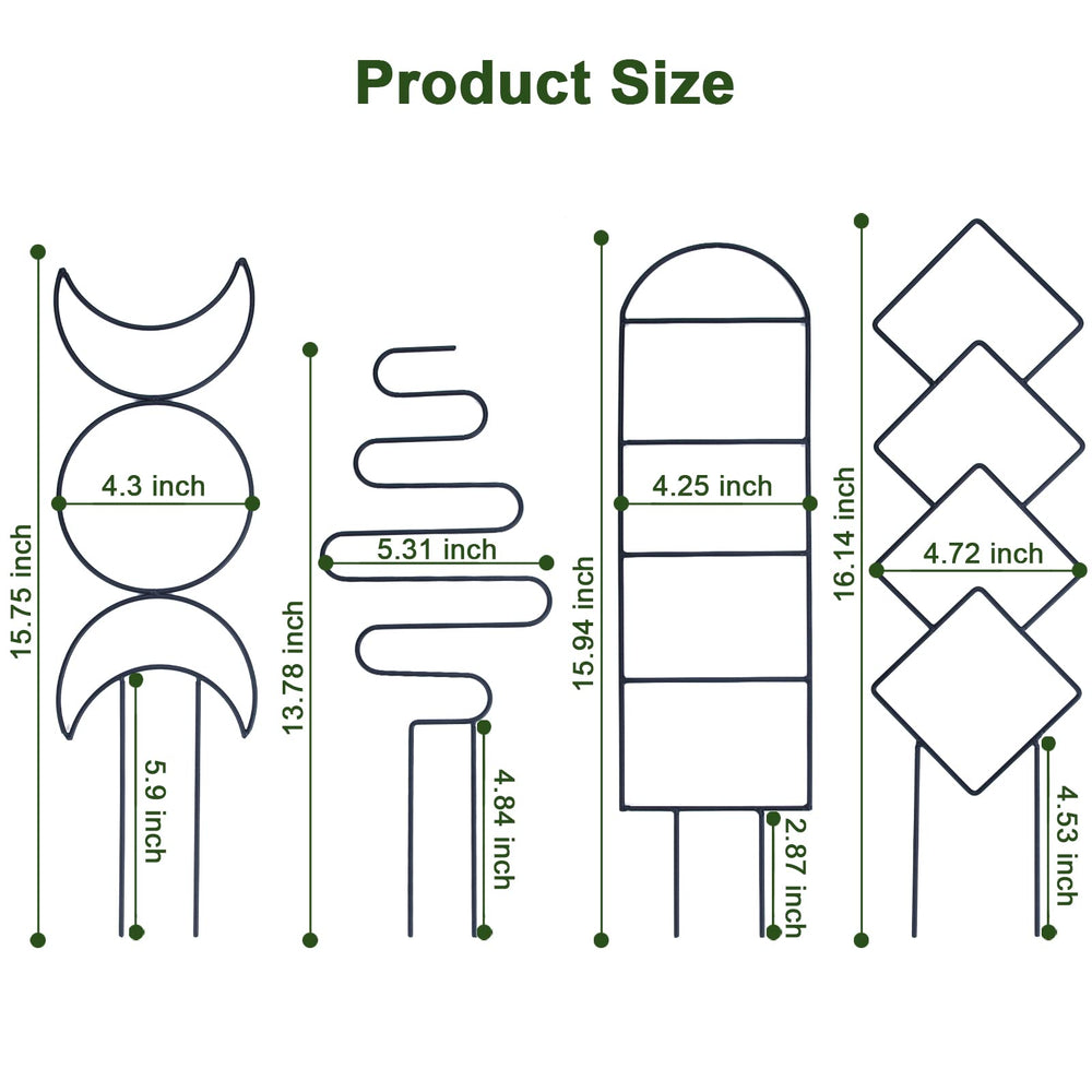 Packaging of WellSign 16-inch trellis set